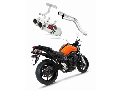 Yamaha FZ6 FAZER 600 S1 2004 - 2010 wydech Tłumik GP1 + dB killer medium
