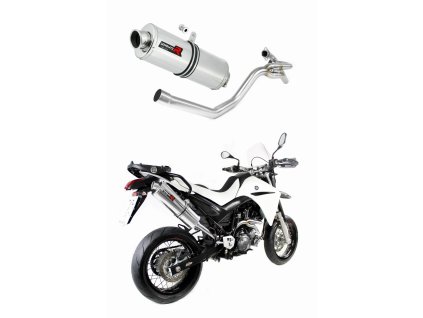 XT 660 X wydech Tłumik OV + kolektor boczny 2004 - 2016 + dB killer medium