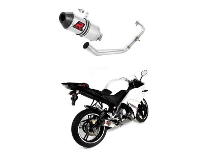 Yamaha YZF R125 2008 - 2013 Full system Kolektor wydech Tłumik HP3 + dB killer medium
