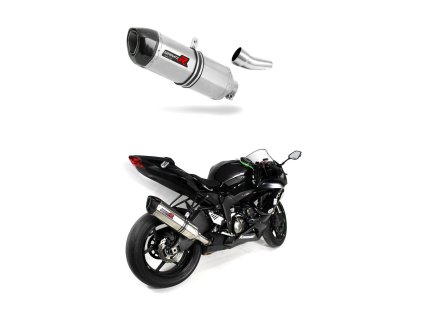 Kawasaki ZX6R 636 2009 - 2024 wydech Tłumik HP1 + dB killer medium