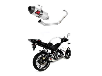 Yamaha YZF R125 2014 - 2018 Full system Kolektor wydech Tłumik HP3 + dB killer medium