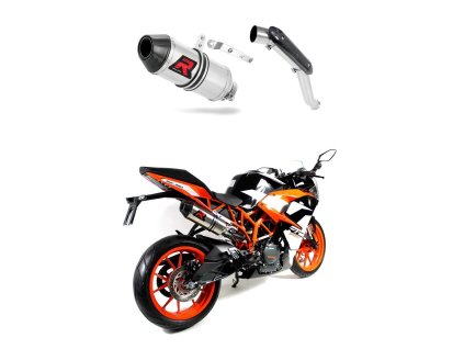 KTM RC 390 2017 - 2020 HI Level wydech Tłumik HP3 + dB killer medium