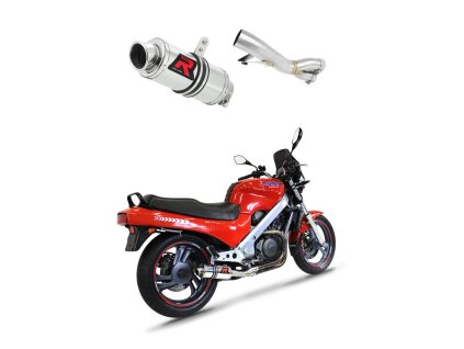 Honda NTV 650 REVERE 1988 - 1997 wydech Tłumik GP1 + dB killer medium
