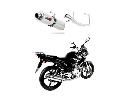 Yamaha YBR 125 2009 - 2018 Full system Kolektor wydech Tłumik ST + dB killer medium