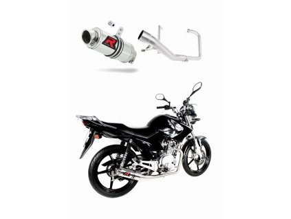 Yamaha YBR 125 2009 - 2018 Full system Kolektor wydech Tłumik GP1 + dB killer medium