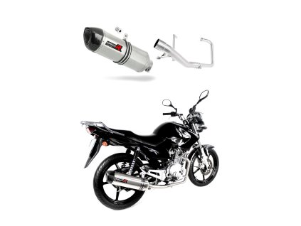 Yamaha YBR 125 2009 - 2018 Full system Kolektor wydech Tłumik HP1 + dB killer medium