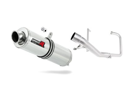 Yamaha YBR 125 2000 - 2008 Full system Kolektor wydech Tłumik ST + dB killer medium