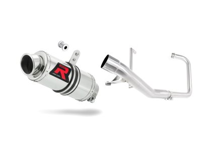 Yamaha YBR 125 2000 - 2008 Full system Kolektor wydech Tłumik GP1 + dB killer medium