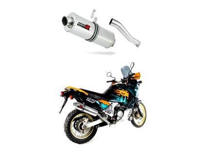 Honda XRV 750 AFRICA TWIN RD07 1993 - 1995 wydech Tłumik OV + dB killer medium