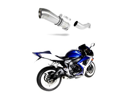 Suzuki GSXR 750 K6 K7 2006 - 2007 wydech Tłumik GP2 + dB killer medium