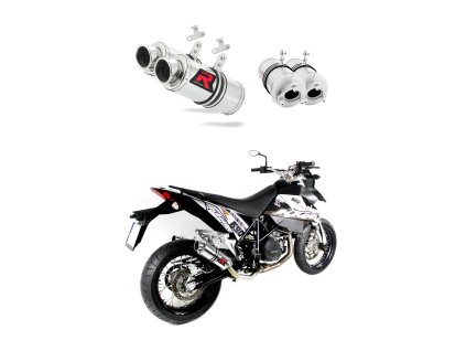 KTM 690 SM SUPERMOTO wydech Tłumik GP1 + dB killer medium