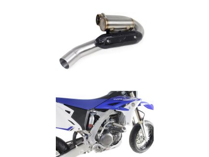 WR 450 F Exhaust Kolektor Kolano z PowerBomb 2012 - 2015