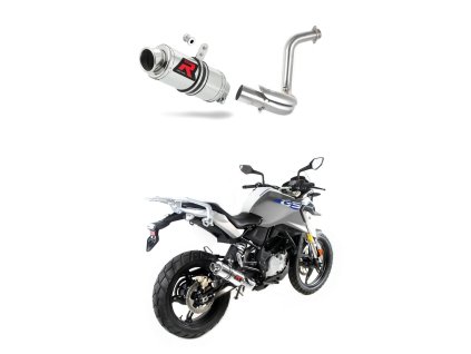 BMW G310GS 2016 - 2024 wydech Tłumik GP1 + dB killer medium