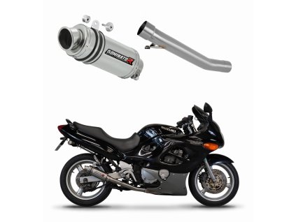 Suzuki GSXF 750 1998 - 2006 wydech Tłumik GP1 + dB killer medium