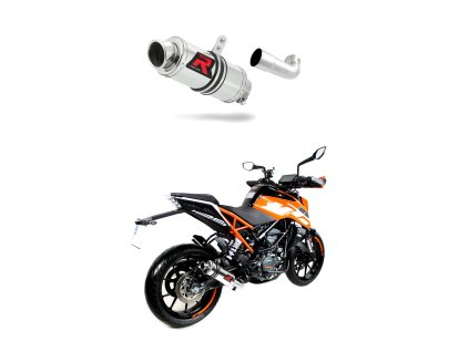 KTM 125 Duke 2017 - 2020 wydech Tłumik GP1 + dB killer medium