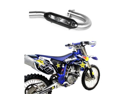YZF 450 Exhaust Kolektor Kolano 2003 - 2005