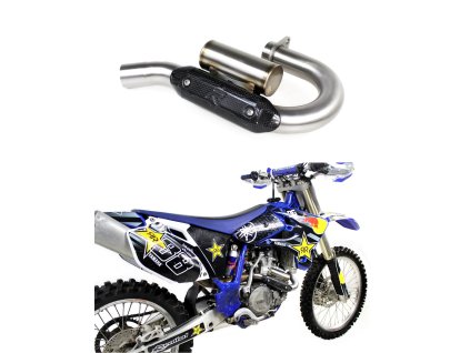 YZF 450 Exhaust Kolektor Kolano z PowerBomb 2003 - 2005