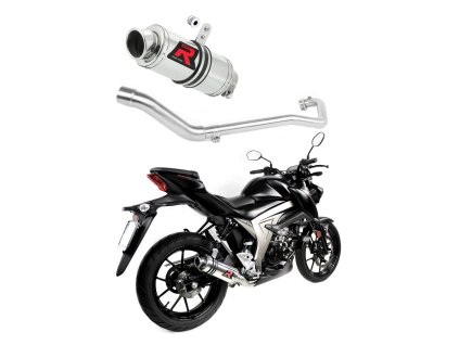 Suzuki GSX S 125 2017 - 2019 Full system Kolektor wydech Tłumik GP1 + dB killer medium