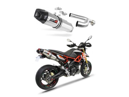 Dorsoduro 900 wydech Tłumik HP1 2017 - 2020 + dB killer medium