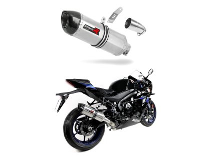 Suzuki GSXR 1000 L7 2017 - 2020 wydech Tłumik HP1 + dB killer medium