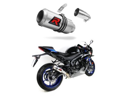 Suzuki GSXR 1000 L7 2017 - 2020 wydech Tłumik GP + dB killer medium