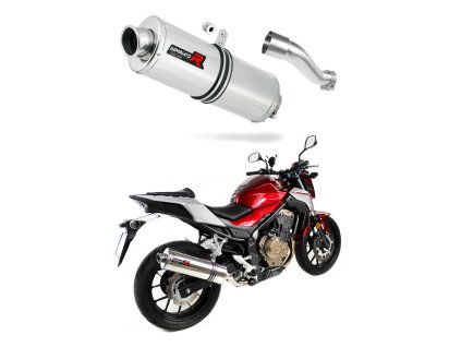 Honda CB 500 F 2016 - 2019 wydech Tłumik OV + dB killer medium