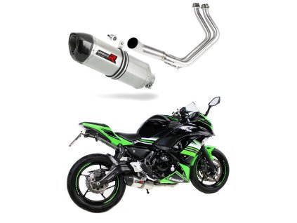 Kawasaki NINJA 650 2017 - 2022 Full system Kolektor wydech Tłumik HP1 + dB killer medium