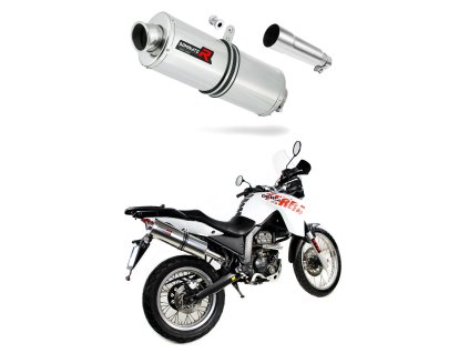Derbi Terra Adventure 125 2008 - 2015 wydech Tłumik OV + dB killer medium