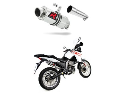 Derbi Terra Adventure 125 2008 - 2015 wydech Tłumik GP1 + dB killer medium