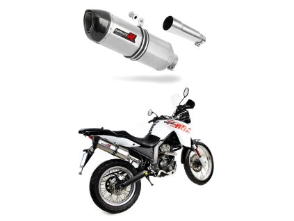 Derbi Terra Adventure 125 2008 - 2015 wydech Tłumik HP1 + dB killer medium