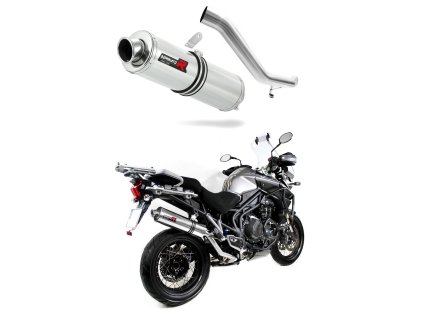 Triumph TIGER EXPLORER 1200 2012 - 2015 wydech Tłumik ST + dB killer medium