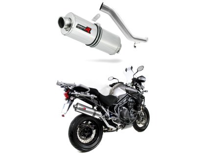 Triumph TIGER EXPLORER 1200 2012 - 2015 wydech Tłumik OV + dB killer medium