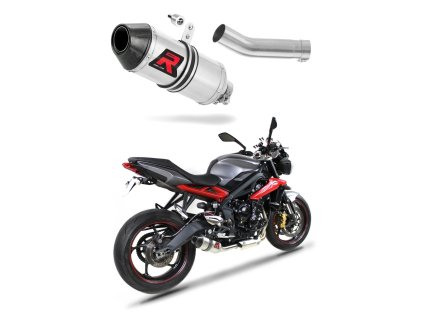 Triumph STREET TRIPLE 675 R / S / RS 2013 - 2016 wydech Tłumik HP3 + dB killer medium