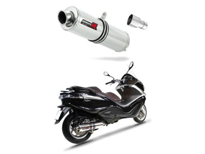 Piaggio X10 125 2012 - 2016 wydech Tłumik ST + dB killer medium