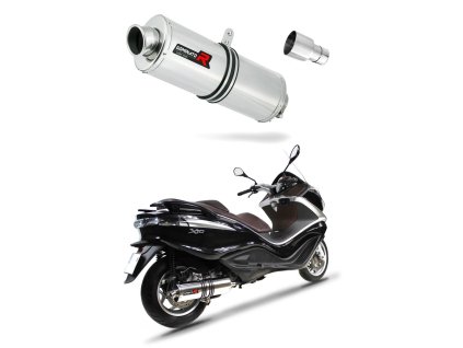 Piaggio X10 125 2012 - 2016 wydech Tłumik OV + dB killer medium