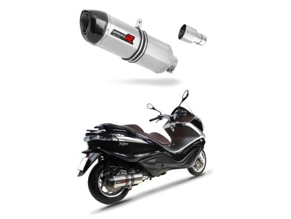 Piaggio X10 125 2012 - 2016 wydech Tłumik HP1 + dB killer medium
