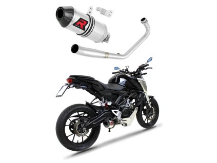 Honda CB 125 R 2018 - 2020 Full system Kolektor wydech Tłumik HP3 + dB killer medium