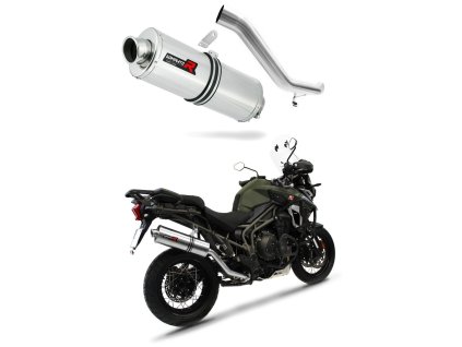 Triumph TIGER EXPLORER 1200 XC XR 2016 - 2017 wydech Tłumik OV + dB killer medium