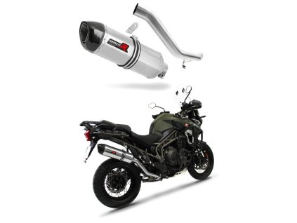 Triumph TIGER EXPLORER 1200 XC XR 2016 - 2017 wydech Tłumik HP1 + dB killer medium
