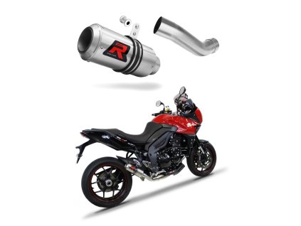 Triumph TIGER SPORT 1050 2016 - 2020 Low Level wydech Tłumik GP + dB killer medium