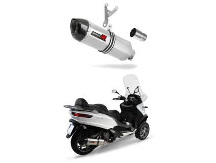 Piaggio MP3 500 2008 - 2022 wydech Tłumik HP1 + dB killer medium