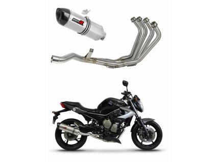 Yamaha XJ 6N S F 2009 - 2016 Full system Kolektor wydech Tłumik HP1 + dB killer medium