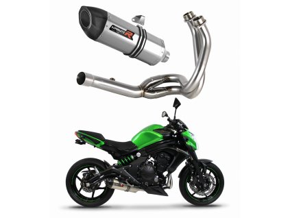 ER-6 N / F 650 Full Exhaust system Tłumik HP5 + KOLEKTOR 2012 - 2016 + dB killer