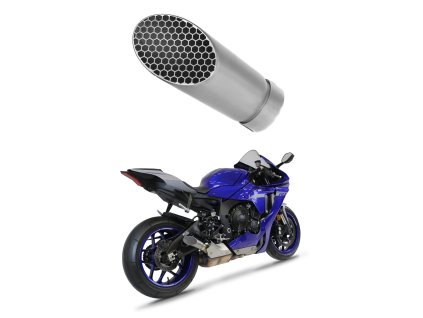 YZF R1 1000 RN49 Exhaust Tłumik Megaphone GP 3 Tytan 2017 - 2019