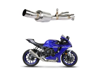 YZF R1 1000 RN65 Exhaust Dekatalizator DECAT EX 2020 - 2024