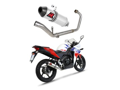 Honda CBR 150 R 2011 - 2016 Full system Kolektor wydech Tłumik HP3 + dB killer medium