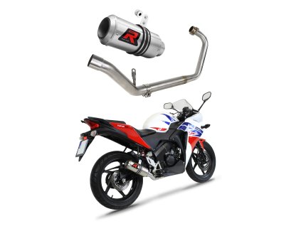 Honda CBR 150 R 2011 - 2016 Full system Kolektor wydech Tłumik GP + dB killer medium