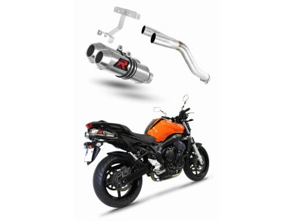 Yamaha FZ6 FAZER 600 S1 2004 - 2010 wydech Tłumik OV + dB killer medium