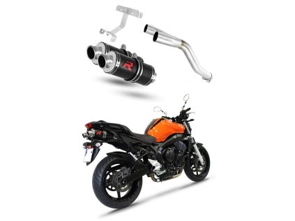 YAMAHA FZ6 FAZER S2 wydech Tłumik ST BLACK 2006 - 2010 + dB killer medium