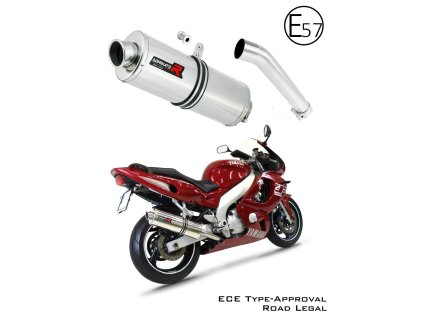 YZF 600R Thundercat Homologowany Exhaust Tłumik OVAL 1996 - 2006